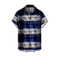 Velika zmajeva majica Muški dan za zastavu Neodvisnost 3D Digitalni tisak Personalizirani modni rever