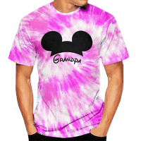 Mickey Mouse Muška majica Fantastična magična umjetnost Print majica za odrasle za svakodnevno trošenje