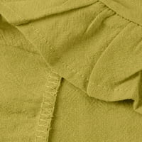 Ziloco dugih rukava Bluze za majice Modna žena kauzalna čvrsta bluza dugih rukava majica jesen skrovnice