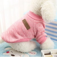 Kućni ljubimac Klasični džemper džemper od ručkog kaputa meka zadebljanje toplim psić psima mačka kućnih