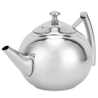 Čajnik za kavu, čajnik čajnik srebrni od nehrđajućeg čelika Mini za vodeno ključanje za ured za grijanje