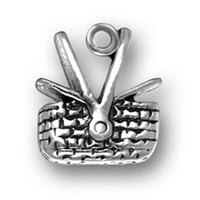 Sterling srebrni 30 BO lanac djelomično otvorena ogrlica za privjesak za piknik