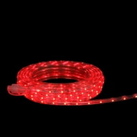 Northowlight 30 'LED na otvorenom božićna linearna traka - crvena