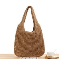 Toyella okrugle torbe za slamu žene Ljetna ratana torba ručno rađena tkana plaža Cross torba u stilu