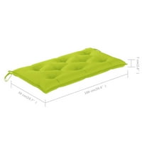 Jastuk za vetarsku vetarsku jastuku jarko zelena 39,4 x19,7 X2.8 Oxford tkanina