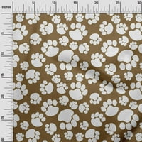 Onuone viskoza šifon smeđa tkanina za pse, DIY odjeća za prekrivanje tkanine za ispis tkanina širokog