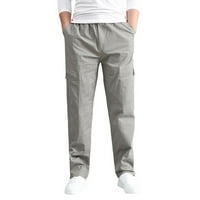 Sive teretne kratke hlače za muškarce Muške pune boje Ljeto casual Sve utakmice hlače Modne tkane duge