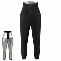 Znoj saune hlače za žene visoke struk trenere za mršavljenje, kompresioni trening treneri za tijelo