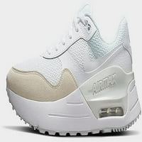 Muški Nike Air Ma Systm Veličina cipela: 7. Bijela - bijela - čista platinasta trčanje