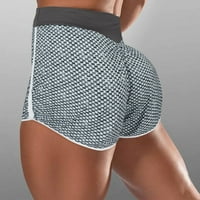 Rovga ženske kratke hlače trenerske dna ženska ležerna čvrsto učvršćena mršava dizanje fitness sportske
