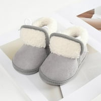 Baozhu Baby Cipele čizme Baby Boy Girl Cipele Zimska topla protiv klizanja Soft Sole Newborns Prvi šetači