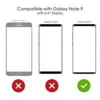Distinconknk Clear Shootofofoff Hybrid futrola za Samsung Galaxy Note - TPU BUMPER Akrilni zaštitni