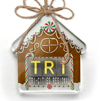 Ornament tiskao je jedan naiden TRI aerodromski kod za Tri-gradove Regionalni Božić Neonblond