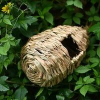 MubIneo viseći kavez za ptice, ručno rađena jama ptica gnijezdo na otvorenom ptičje kuće sklonište za