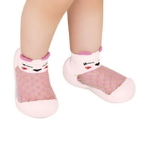 Yinguo dječaci djevojke životinje otiske crtane čarape cipele za mlak dizajne dizalice Toddler Prozračne
