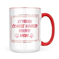Neonblond Dog & Cat Mom Styrian Courseove dlake poklon za pijač za ljubitelje čaja za kavu