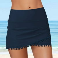 Plaža Tankini Donja plaža Swim bikini kupaćim košarićima kratke hlače High Hots Swim bikini suknja Žene