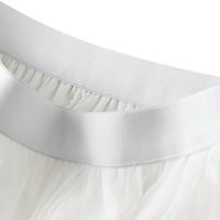 Binpure ženska a-line lisna suknja od čipke čvrstog struka elastična suknja
