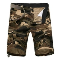 Frehsky teretni pantalone za muškarce muške hlače muške modne ležerne kamične kamuflage Multi džepni