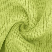 Buigttklop Nema granica džemperi za žene čišćenje Žene Ležerne prilike retro pletenja dugim rukavima