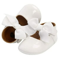 Dojenčad za bebe Djevojke Mary Jane Flats non kliz mekane jedinice princeze vjenčane cipele, bijele