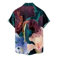 Muška ljetna modna slobodno vrijeme Digitalna majica za tiskanu bluzu