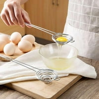 Tohuu separator jaja dugački ručni jaje gromočlane žumanske žumanske žumance bijele separator pretvori
