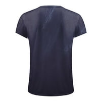 Košulje za muškarce čišćenje Muška modna ljetna dekolte majica 3D uzorak ispisa kratki rukav popust