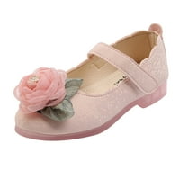 Dječje cipele veličine za godine-3. Godina princeze sandale kožne čipke cvjetne dječje tenisice bež