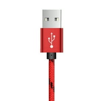 3FT USB TIP C kabel, brz punjač, ​​AFFLU USB-A do USB-C kabela za punjenje, najlonska pletenica, kompatibilna