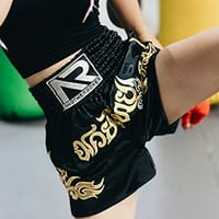 Boks kratke hlače protiv trenja Visoka elastičnost Prozračni Muay Thai dizajn kabela Kickboxing Hotsori