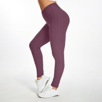 Ženske guzice za dizanje pantalone bešavne rastezanje visokog struka temmske kontrole trčanje Workout