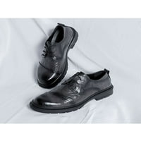 Crocowalk muški brodovodi Business Oxfords čipkaste haljine cipele muškarci službeni ured za cipele