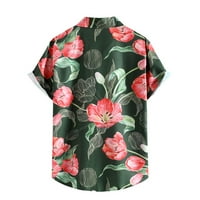 Muška modna bluza TOP Patrioty Style Print Hawaii Summer Majica Opušteni turizam Kuća za odmor Modna
