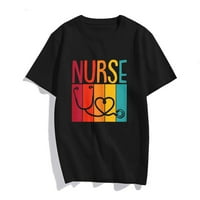 Medicinska sestra Retro registrovana RN sestrinska studentica majica majica Diplomirani poklon rođendan