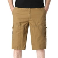Hupta teretni pantalone za muškarce Ležerne prilike, puni ljetni snimka elastičnih struka labava tokara
