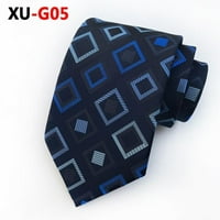 Muška kravata Ispis Necktie Silk Wedding Jacquard tkani Muškarci Dodatna oprema Izvrsna za vjenčanja,