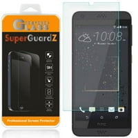 Za HTC Desire - Superguardz za zaštitni ekran za kaljeno staklo, 9h, protiv ogrebotine, protiv mjehurića,