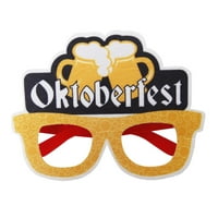 Oktoberfest papirnate naočale pivo naočale smiješne fotografije za fotografije za djecu kostimiranje