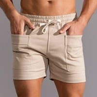 Idoravan muški kratke hlače Cleargo, muškarci Čvrsti povremeni modni pamučni sportski elastični kratke