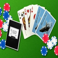 Mendocino Coast, Kalifornija, Humpback Whale, ikona, Lantern Press, Premium igraće kartice, karta s