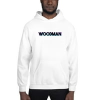 3xl TRI Color Woodman Hoodeir Duks pulover po nedefiniranim poklonima