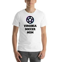 2xl Tri ikona Virginia Soccer Mama kratkih rukava pamučna majica po nedefiniranim poklonima