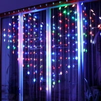 LED-ove srčane žice za svjetlo pozadinska ukras za zavjese za zavjera za svadbenu zabavu s američkim