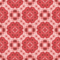 Ahgly Company u zatvorenom kvadratu uzorak lagane koralj ružičaste prostirke, 8 'kvadrat
