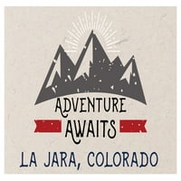 La Jara Colorado Suvenir Frižider Magnet Avantura Avanture Awits Dizajn