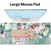 Podloga za miša Veliki igrački mocing stock mat cvijet Neklizaja gumena baza Mousepad vodootporna tastatura