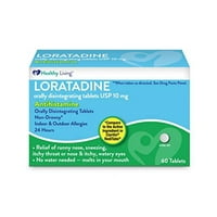 Zdrava živog ne-pospano 24-satnih alergijskih antihistamina Loratadine oralno dezintegracija tableta