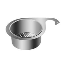 Košarica za odvod kuhinjskog sudova od nehrđajućeg čelika Držač za pribor za kuhanje Swan vrat Dizajn