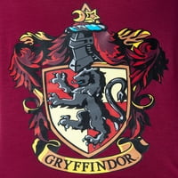 Harry Potter djevojke 'Hogwarts Castle Gryffindor majica i kratke hlače Padžama Set 18 20